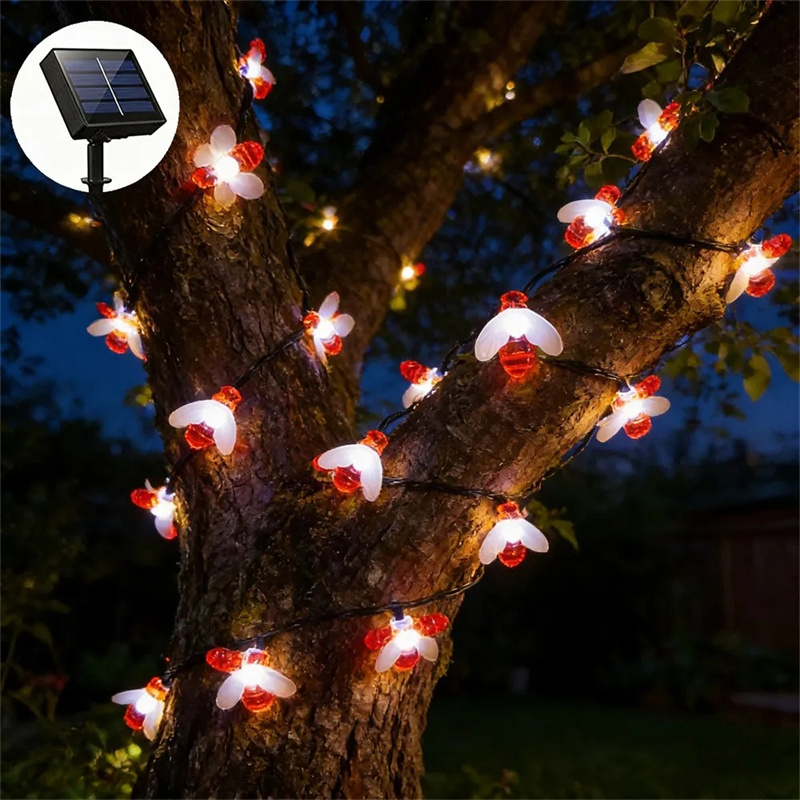 Led Fairy String Lights - Solar Bee LED String Lights 8