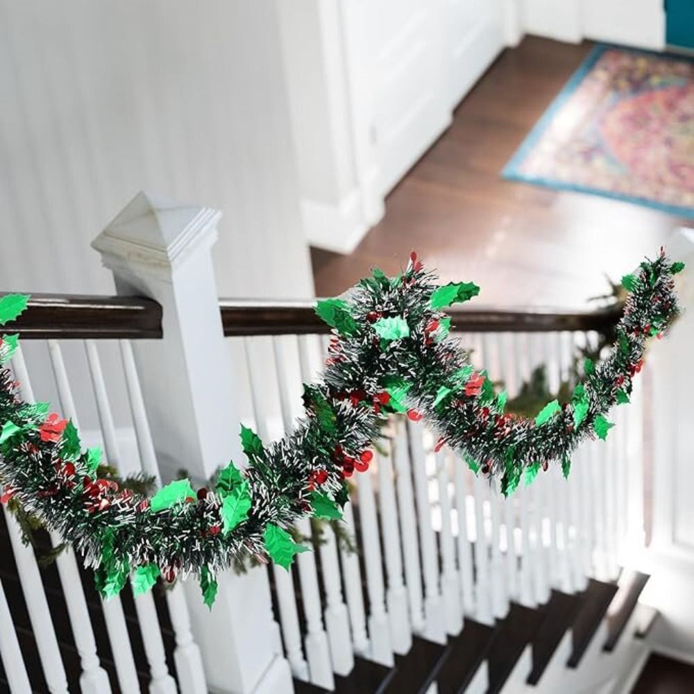 2PCS Reusable 2M Christmas Gar - Tinsel Garland Decoration review and price
