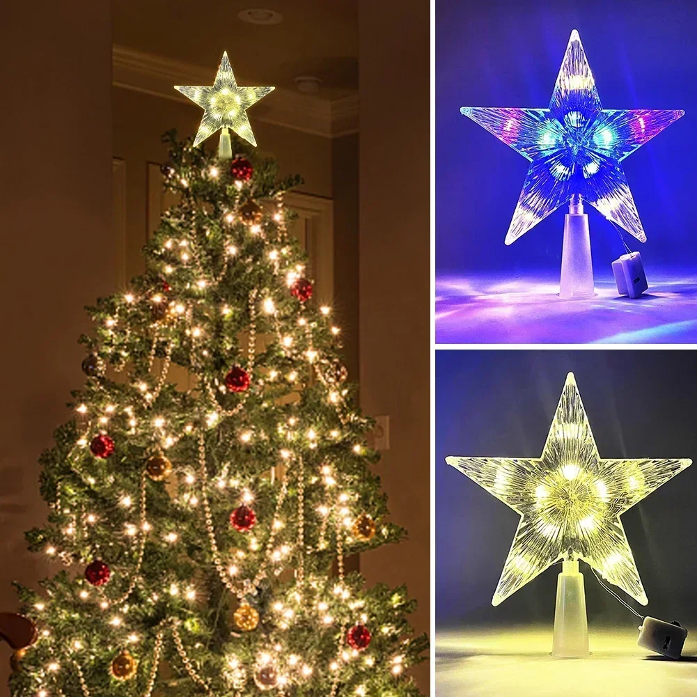 15CM LED Christmas Tree Orname - Star Tree Topper review and price