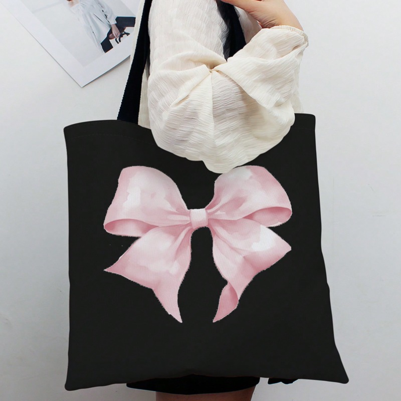 ROMWE Kawaii Bow Pattern Canva - Ribbon Bow Gift review and price