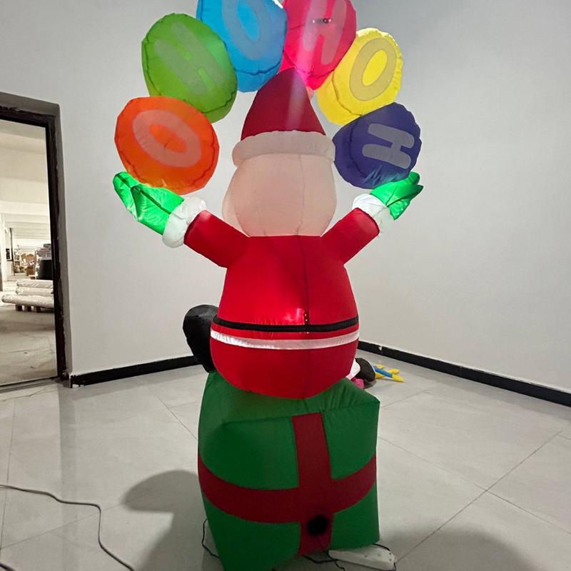 Blow Up Santa Inflatable Decor - Christmas Lights Outdoor review and price