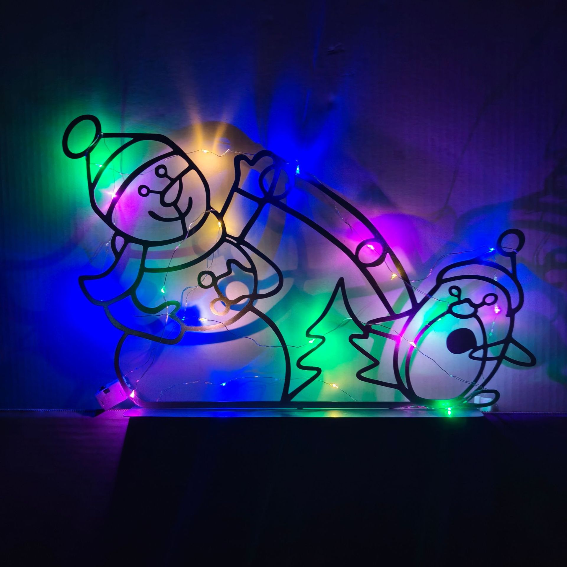 Animated Snowball Light LED Gl - Christmas Lights Outdoor review and price