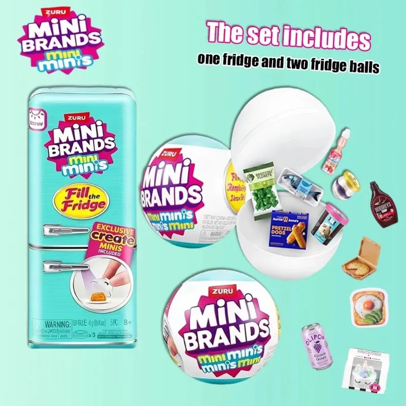 ZURU Mini refrigerator set min - Ornament Ball Set review and price