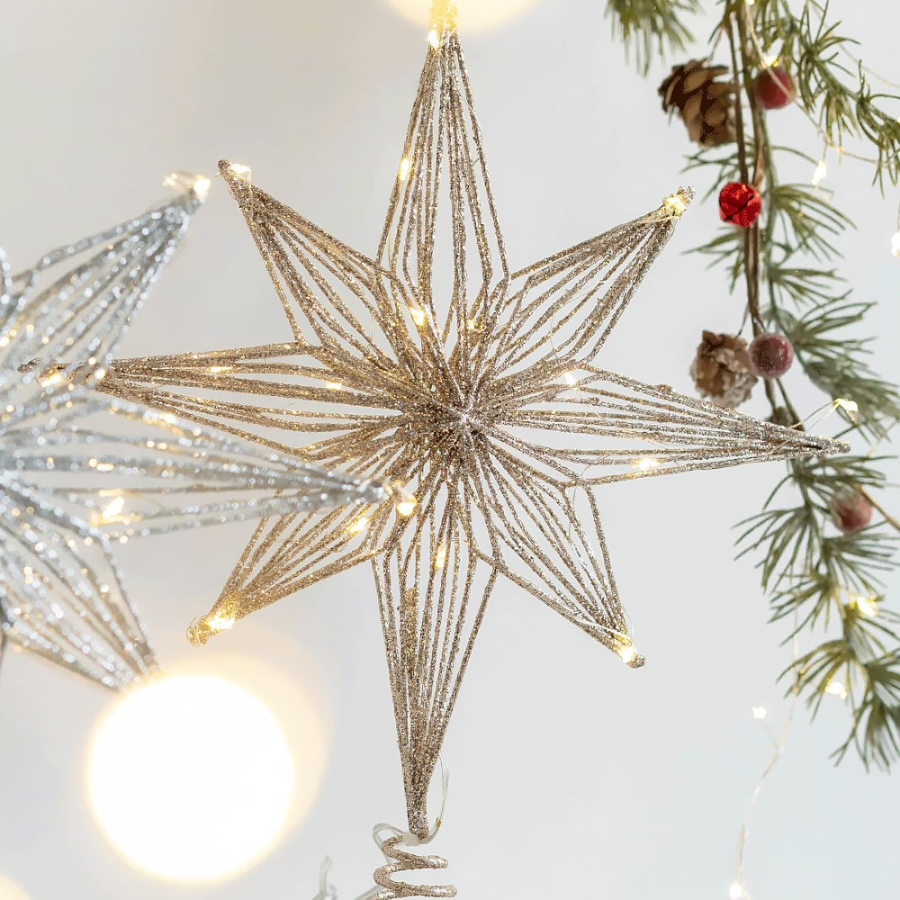 30cm Led Star Christmas Tree T - Star Tree Topper review and price