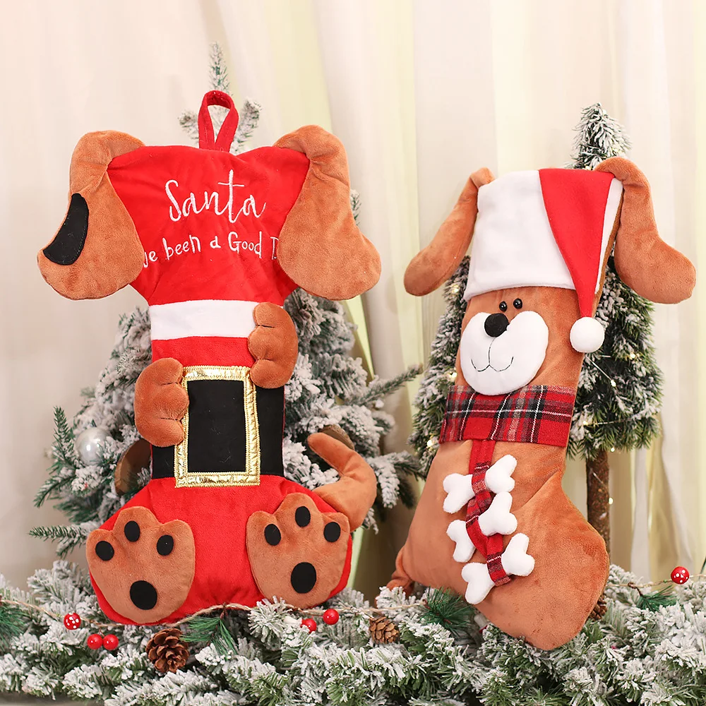 3D Animal Christmas Stockings  - Christmas Stocking Hanging review and price