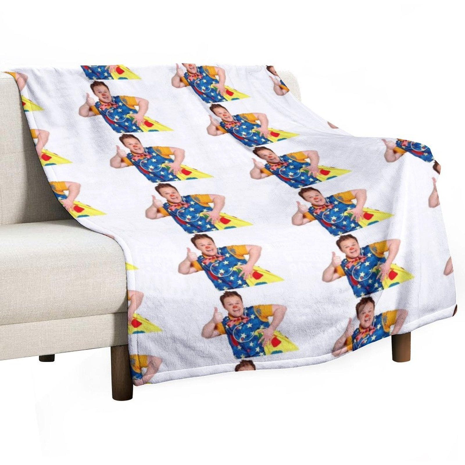 Mr Tumble Throw Blanket Cozy H - Christmas Throw Blanket review and price