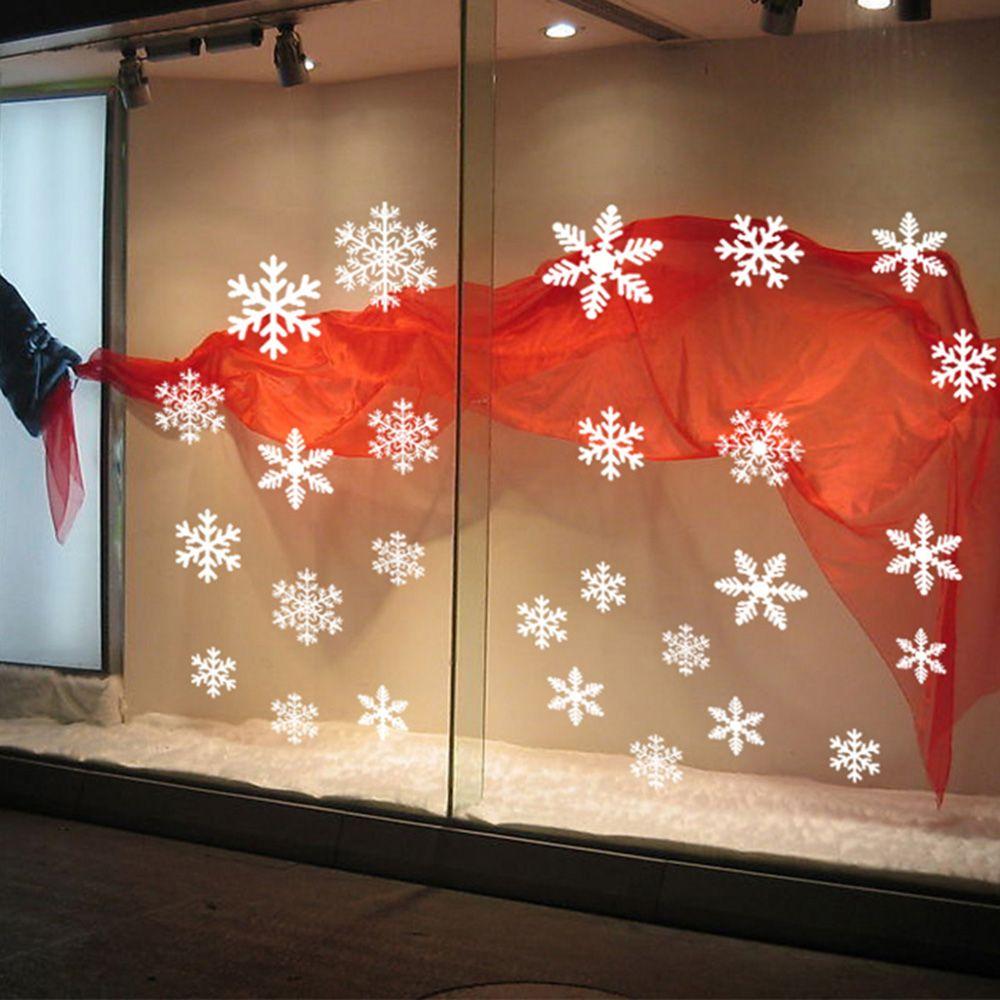 27/38PCS Gift Xmas  Festival S - Snowflake Window Decal review and price