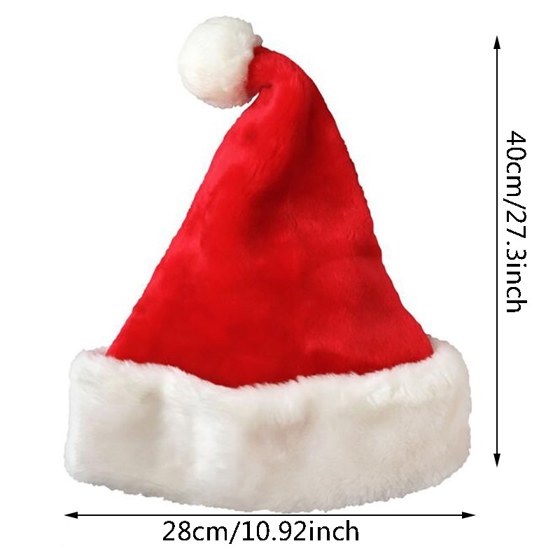 Christmas Santa Hat Xmas Long  - Santa Hat Plush review and price