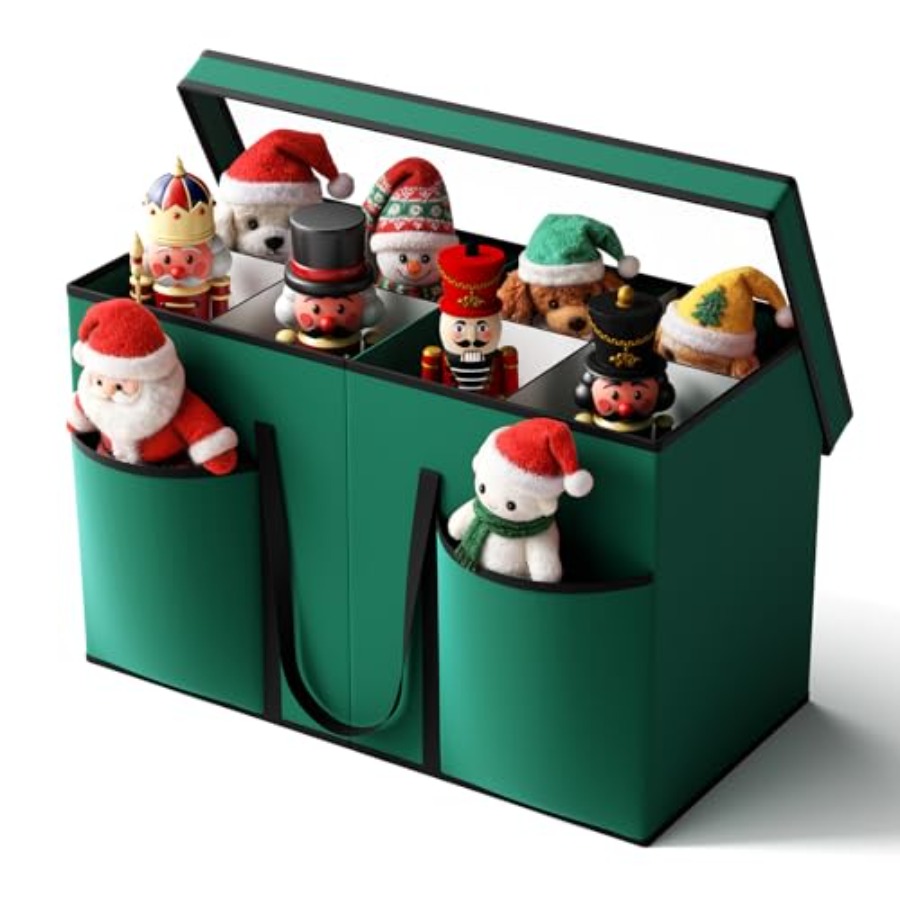 Christmas Figurine Storage Box - Nutcracker Figurine review and price