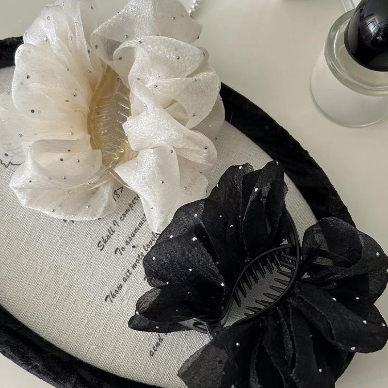 Fashion Elegant Flower Clip Re - Ribbon Bow Gift review and price