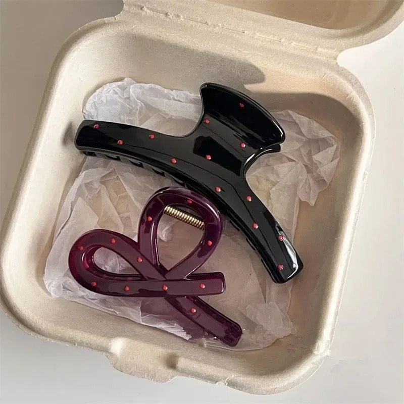 2Pcs Women Vintage Red Polka D - Ribbon Bow Gift review and price