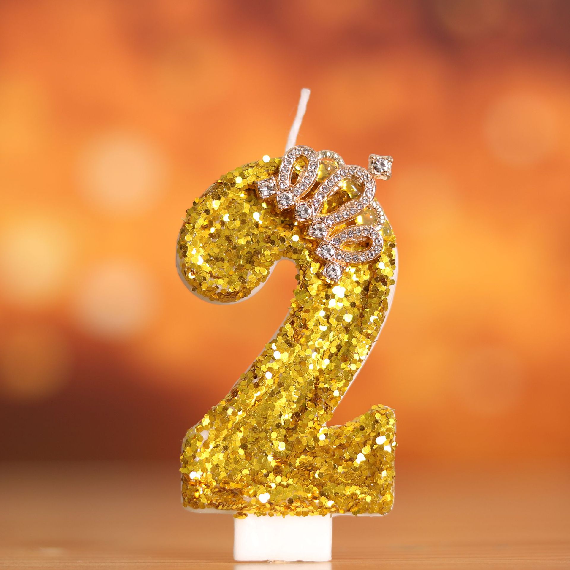 Digital Birthday Cake Gold Cro - Holiday Candle Set review and price