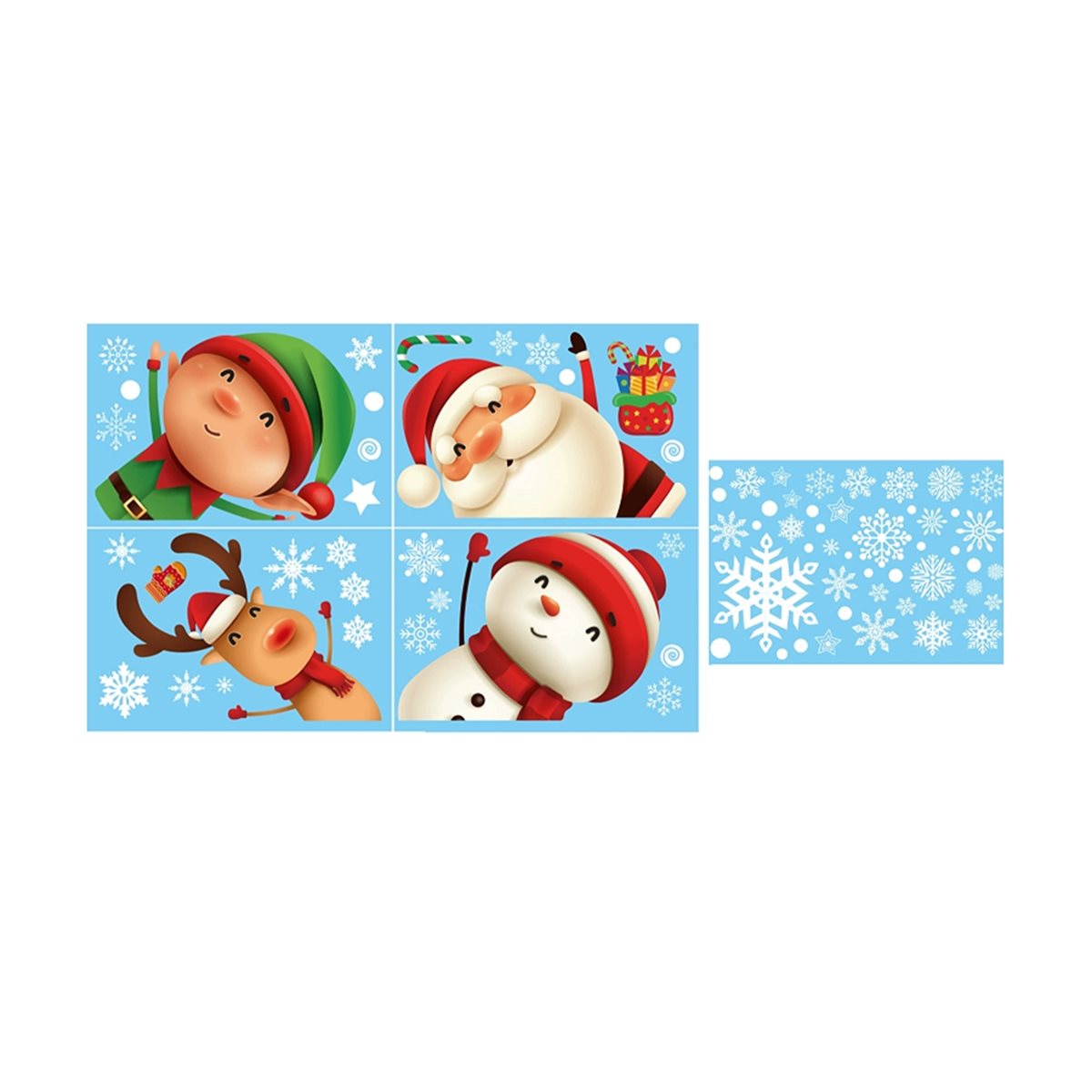 New arrival  80PCS Christmas S - Snowflake Window Decal review and price