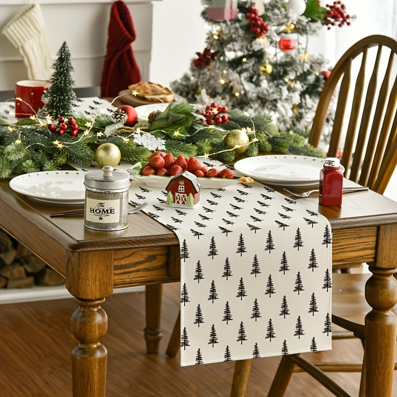Simple Christmas Tree Table Ru - Christmas Table Runner review and price