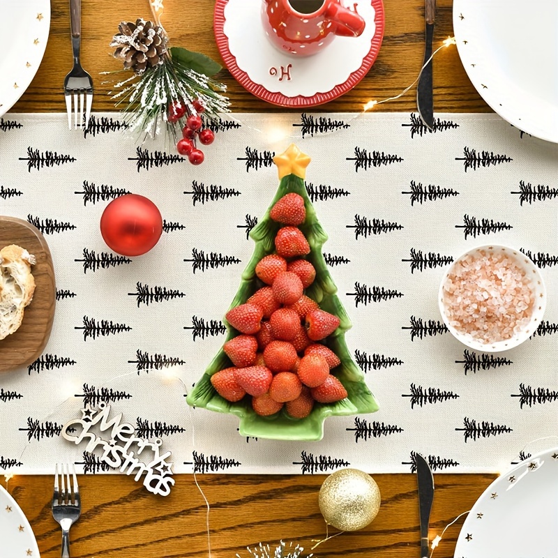 Simple Christmas Tree Table Ru - Christmas Table Runner review and price