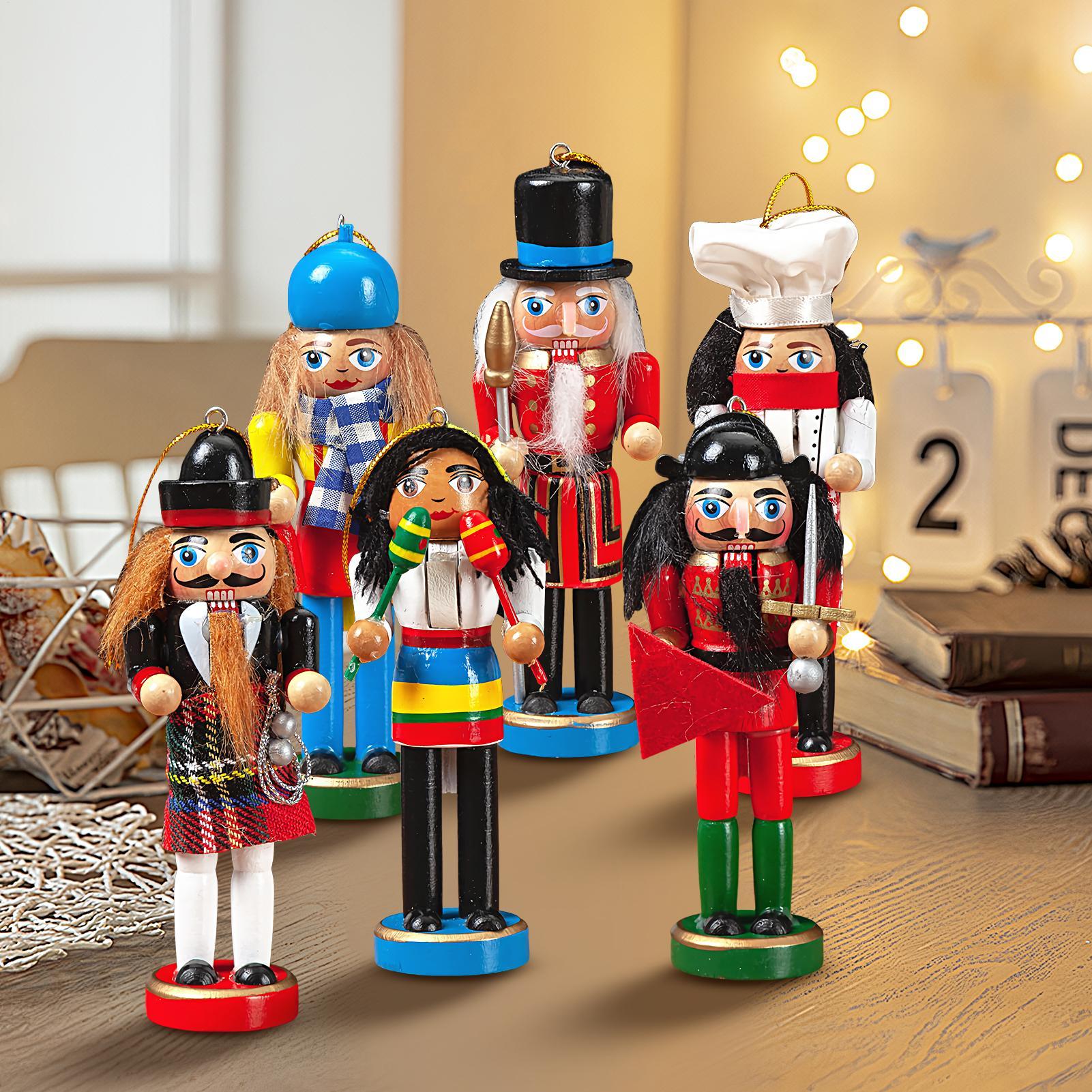 Nutcracker Christmas Decor 6 P - Nutcracker Figurine review and price
