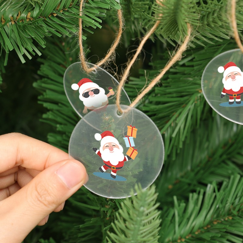 5/100x Blank Christmas Clear R - Christmas Stocking Hanging review and price