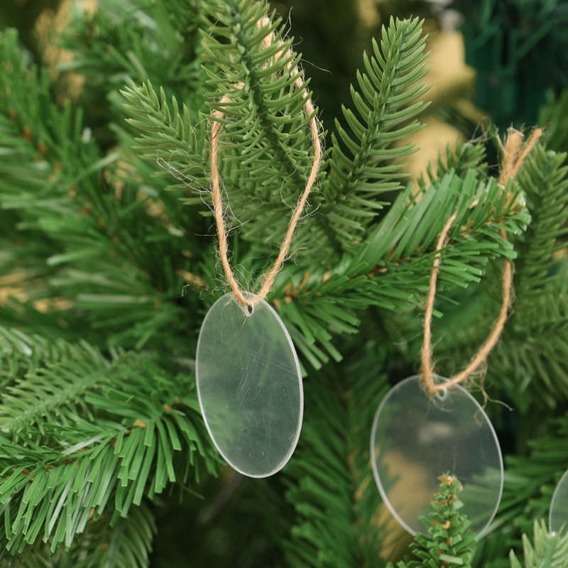 5/100x Blank Christmas Clear R - Christmas Stocking Hanging review and price