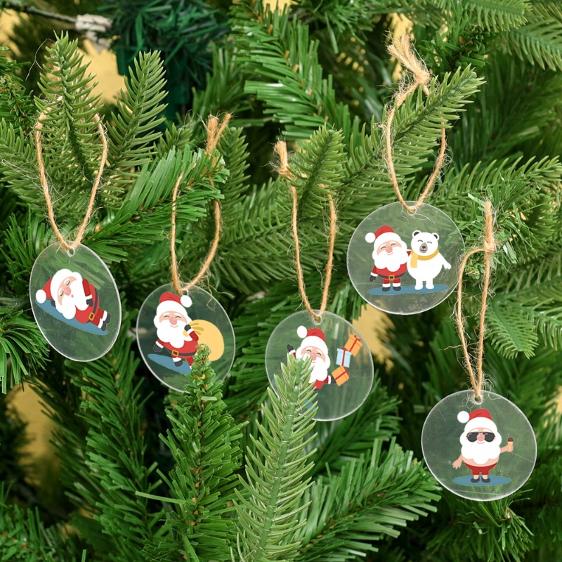 5/100x Blank Christmas Clear R - Christmas Stocking Hanging review and price