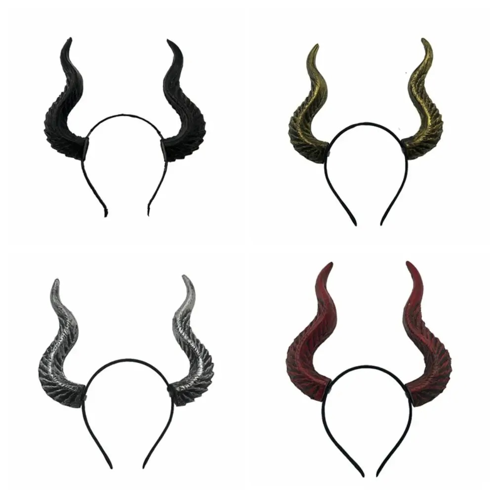 Devil horn hairband Cosplay He - Reindeer Antlers Headband review and price