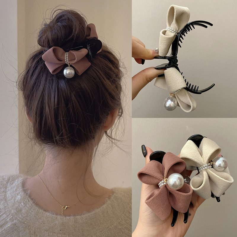 1PC Beautiful New Pearl Bow Ti - Ribbon Bow Gift review and price