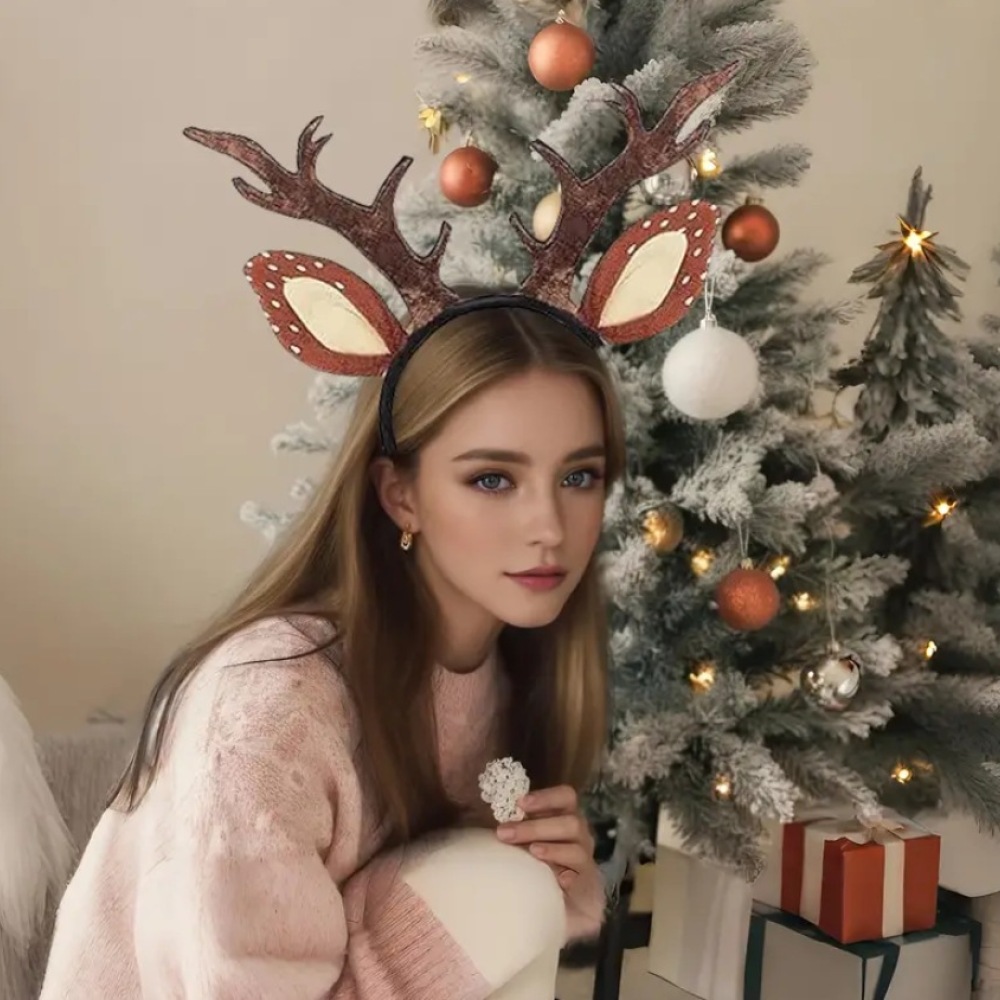 Decorative Christmas Reindeer  - Reindeer Antlers Headband review and price