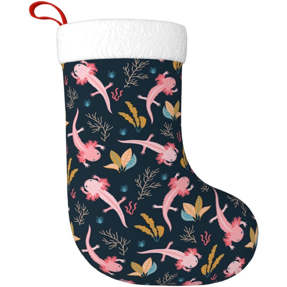 Cute Axolotl Christmas Stockin - Christmas Stocking Hanging review and price