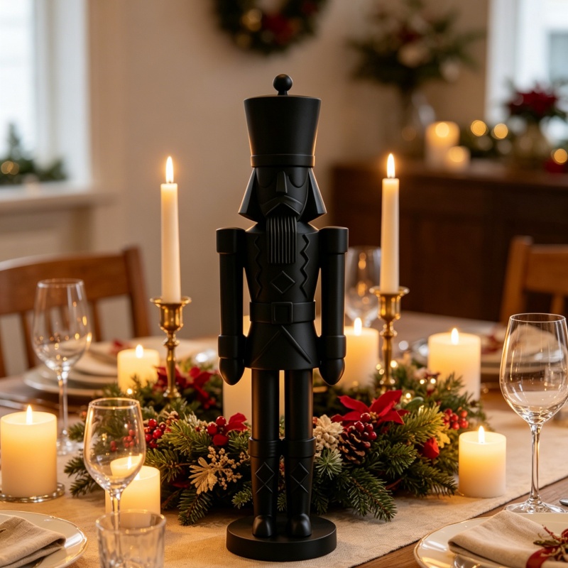 Minimalist Black Nutcracker So - Nutcracker Figurine review and price