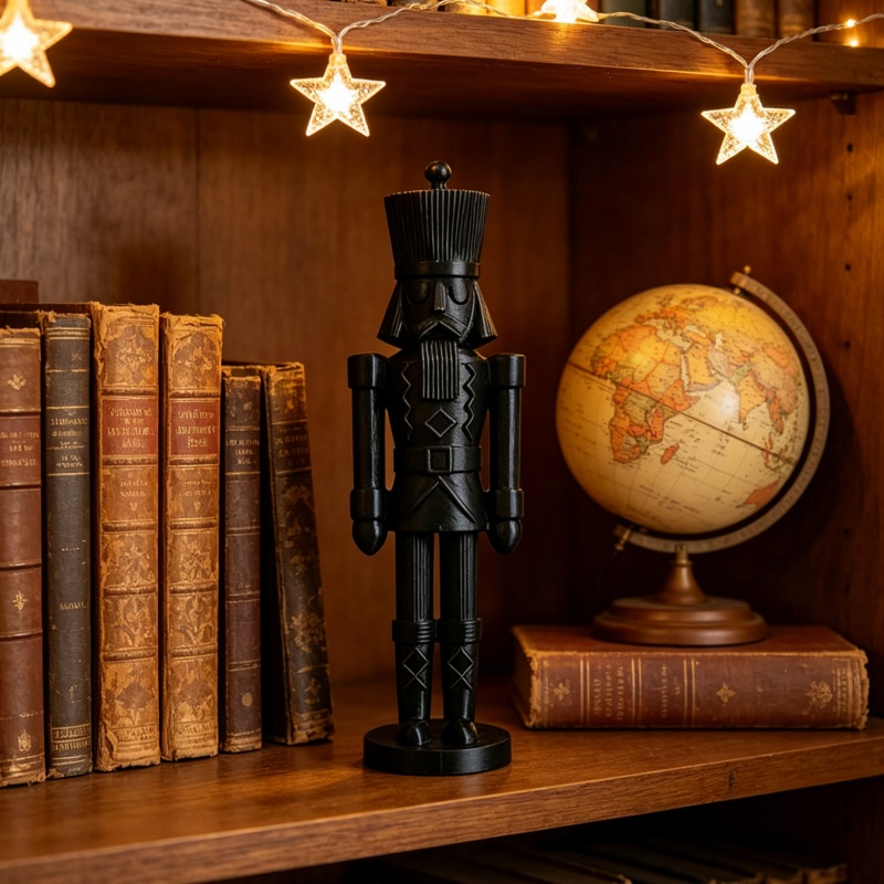 Minimalist Black Nutcracker So - Nutcracker Figurine review and price