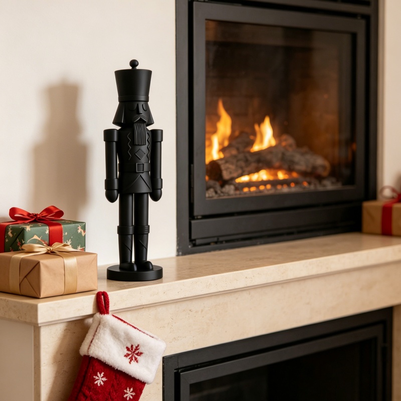 Minimalist Black Nutcracker So - Nutcracker Figurine review and price