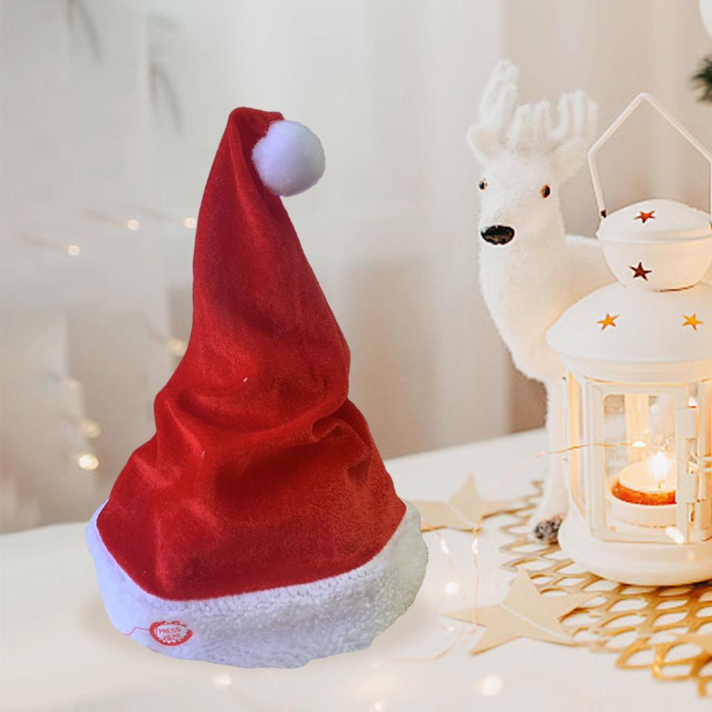 Singing Dancing Santa Hats Dec - Santa Hat Plush review and price