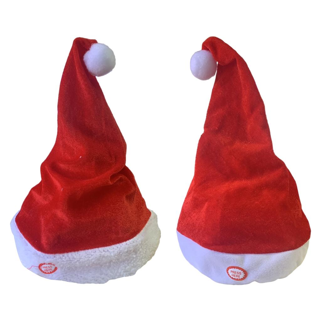 Singing Dancing Santa Hats Dec - Santa Hat Plush review and price