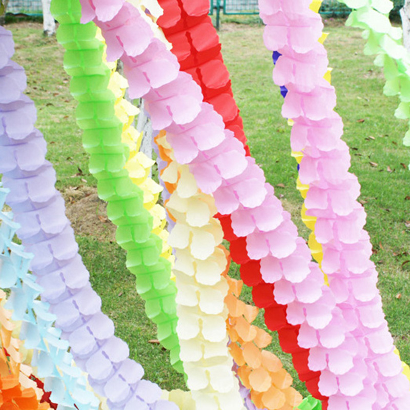1pcs 3m Four Leaf Clover Paper - Tinsel Garland Decoration review and price