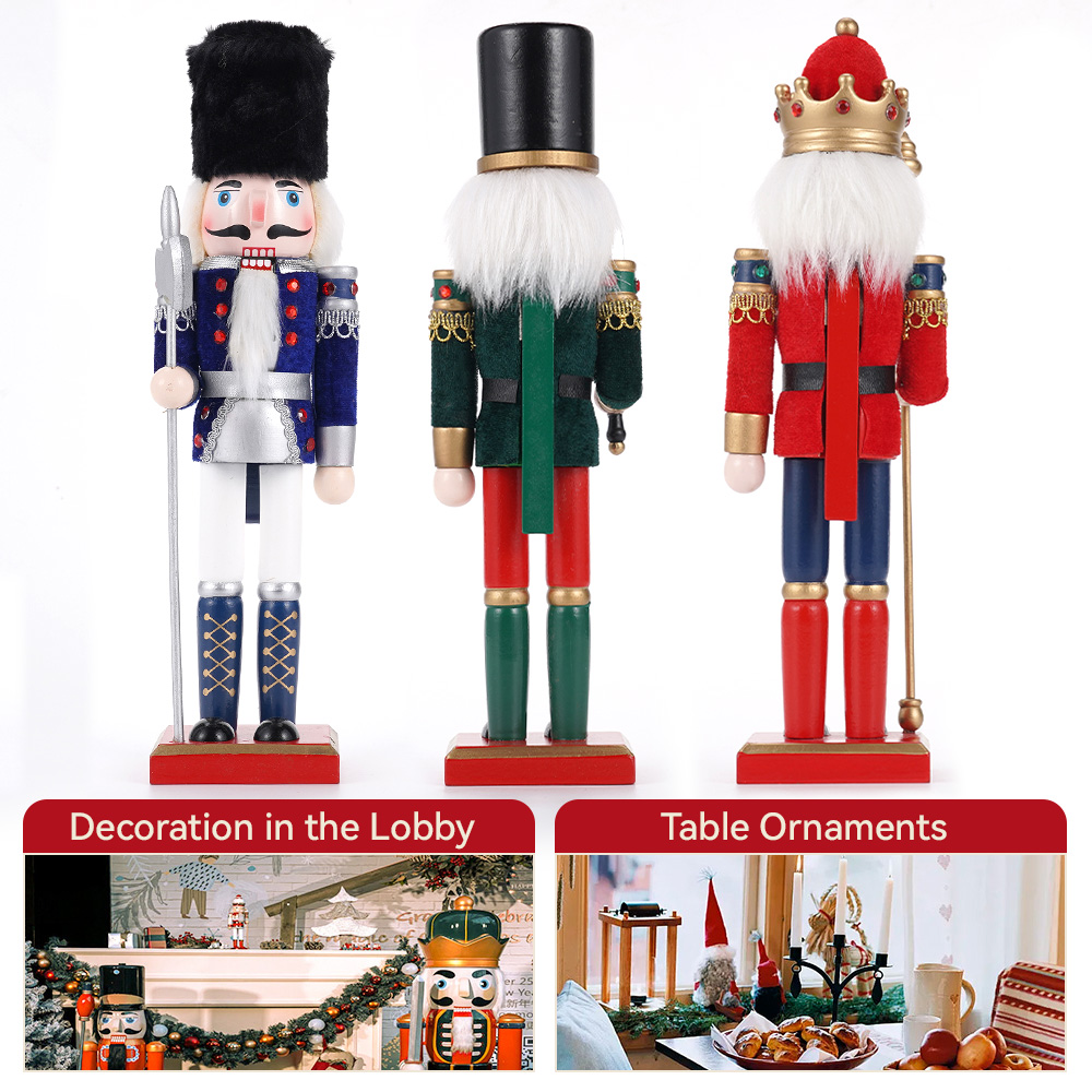 30cm Christmas Nutcracker Wood - Nutcracker Figurine review and price