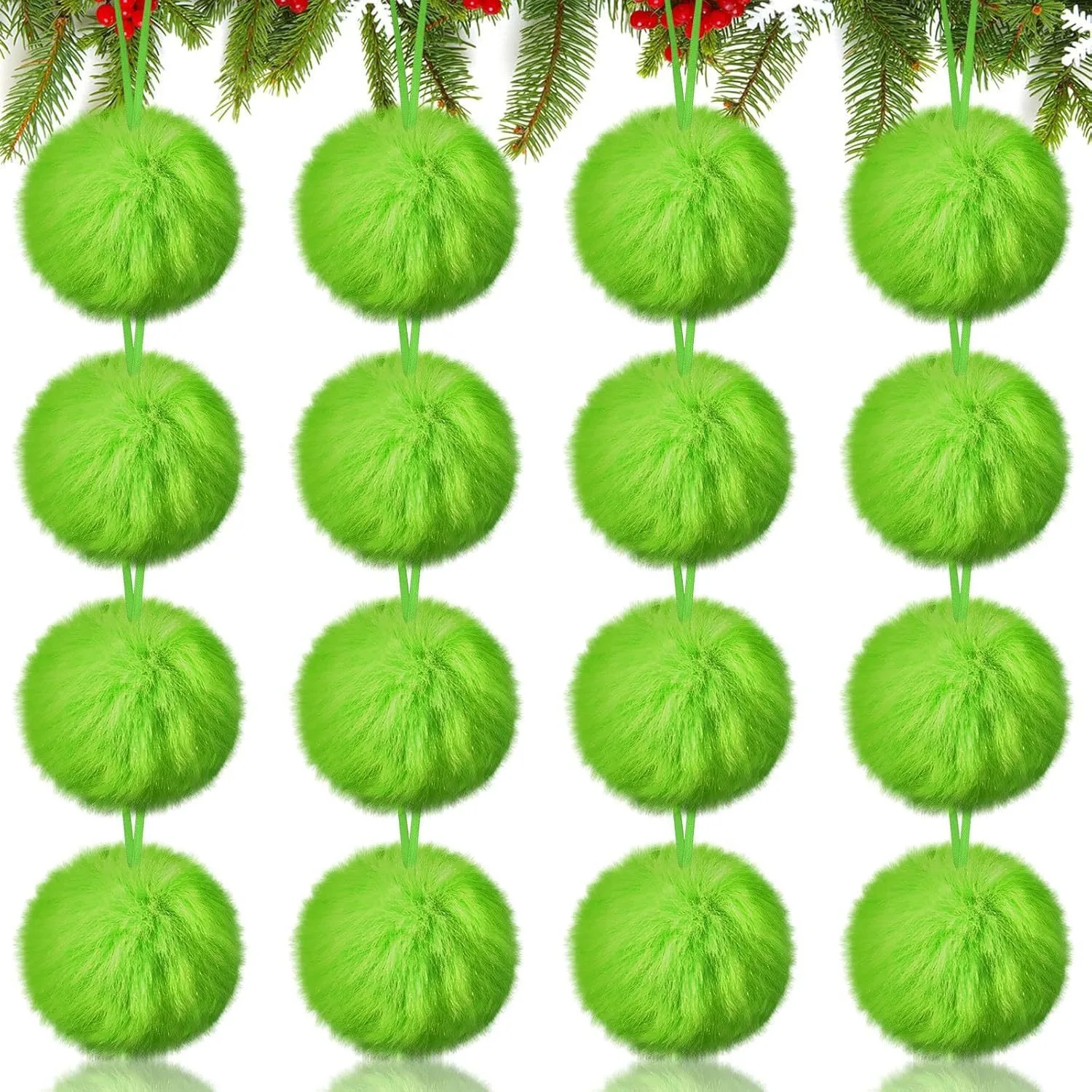Christmas Green Long Plush Bal - Santa Hat Plush review and price