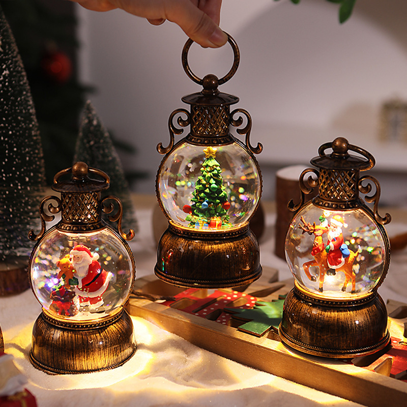 Vintage Style USB Powered Ligh - Snow Globe Musical review and price