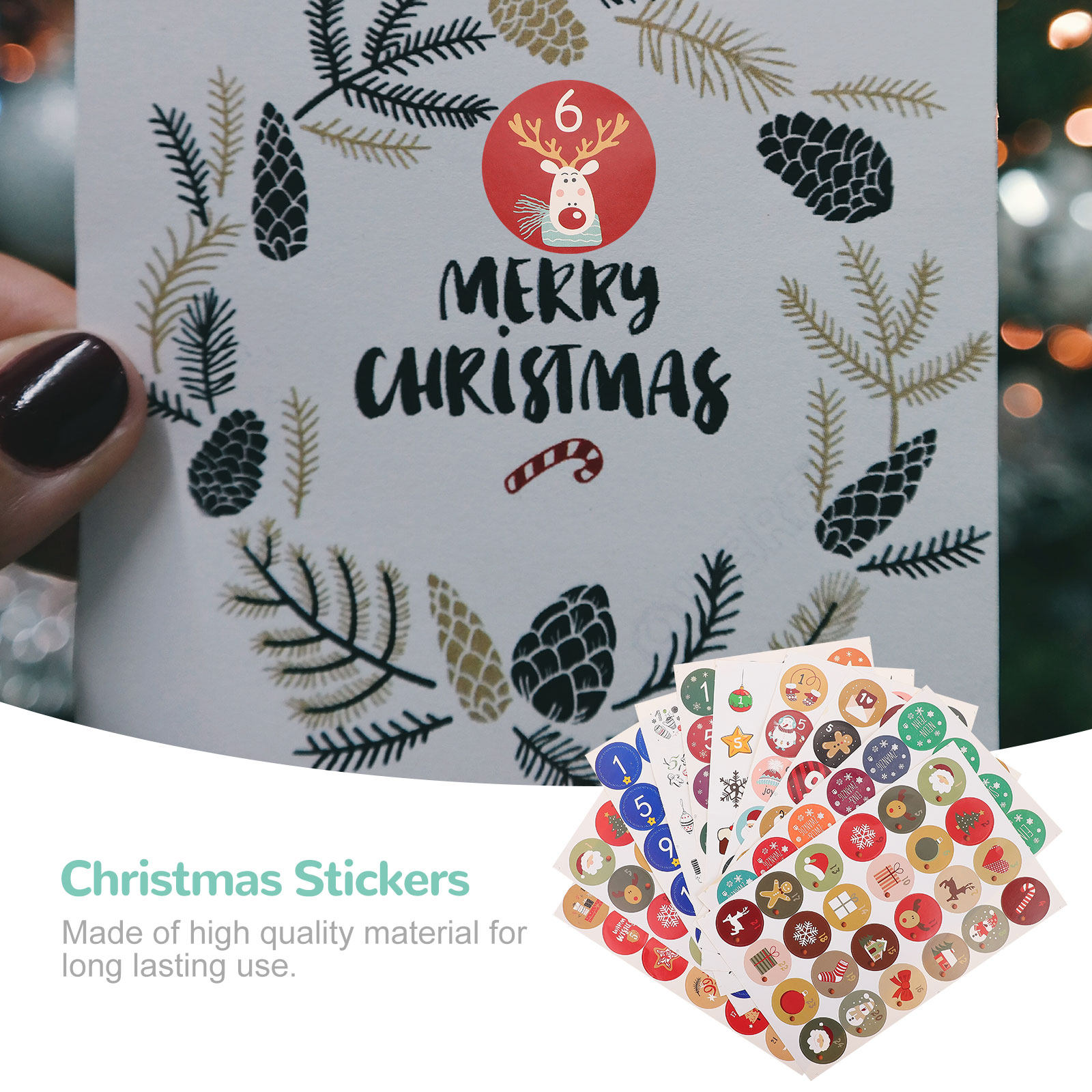10 Sheets Christmas Decoration - Advent Calendar Gift review and price