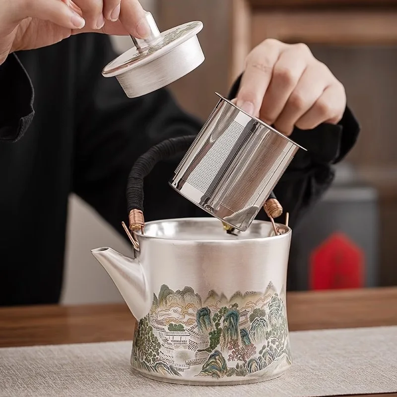 Z30- Liu Yin one pot two cups  - Gift Box Wrap Set review and price