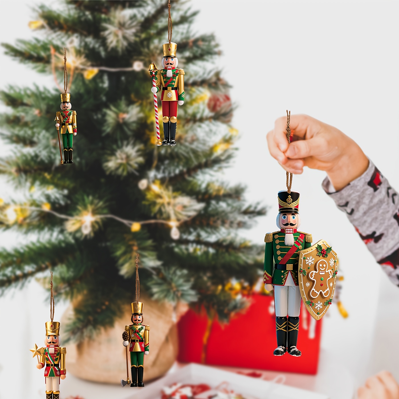 12pcs 2D Flat Wooden Christmas - Nutcracker Figurine review and price