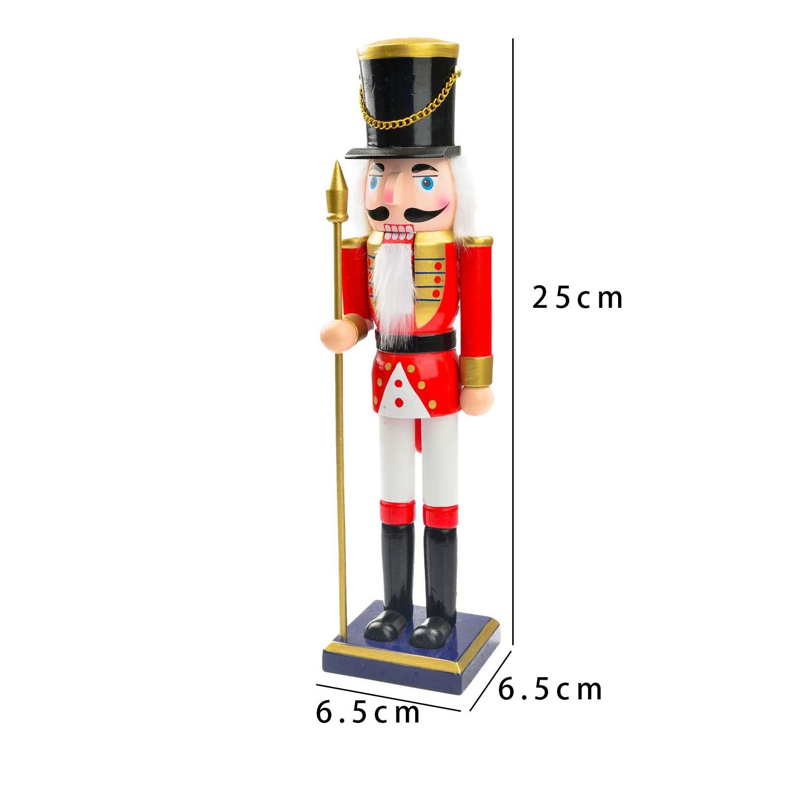 25cm Wooden Christmas Nutcrack - Nutcracker Figurine review and price