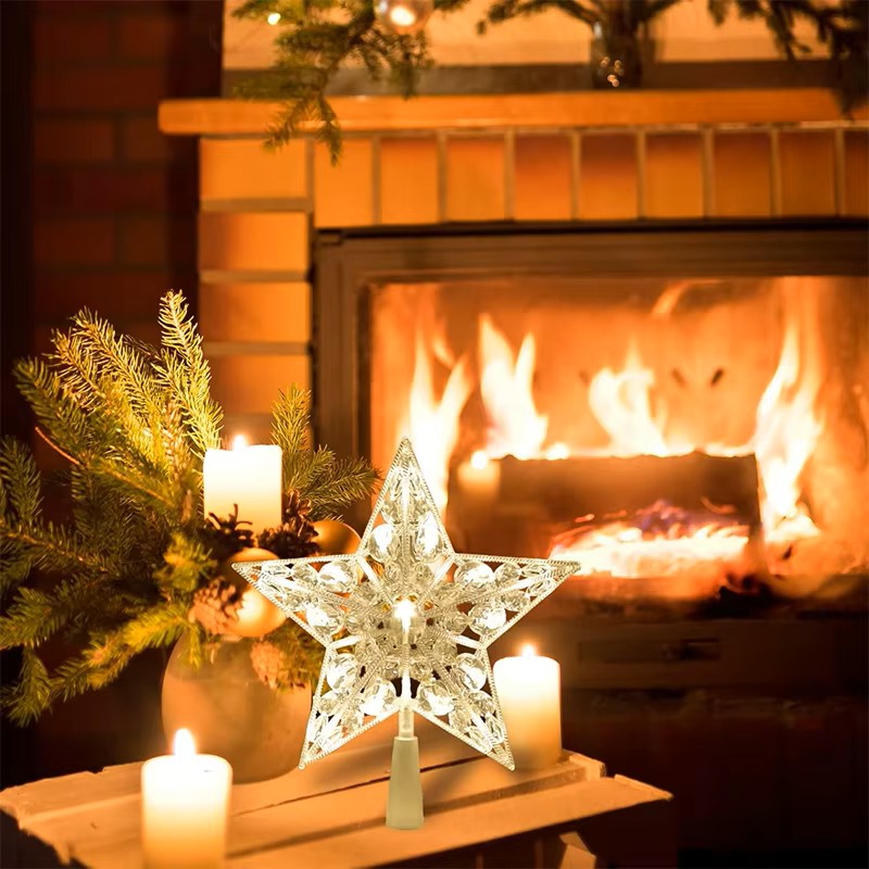 15cm Christmas Glowing Tree To - Star Tree Topper review and price