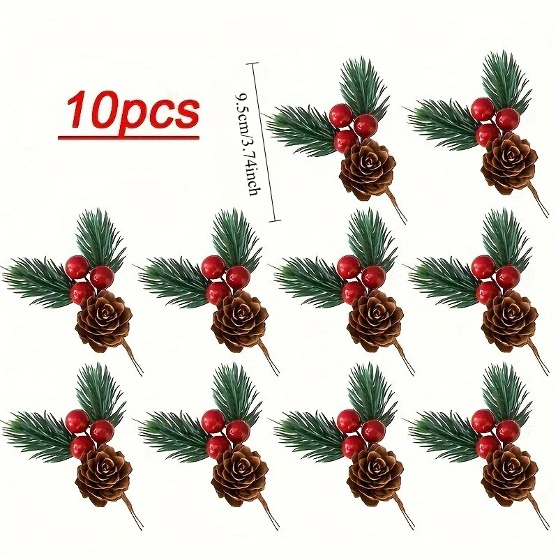 10pcs Set of Artificial Pine C - Christmas Tree Artificial review and price