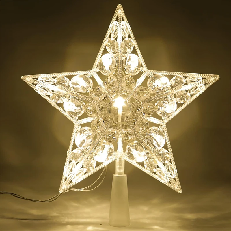 15cm Christmas Decoration Glow - Star Tree Topper review and price