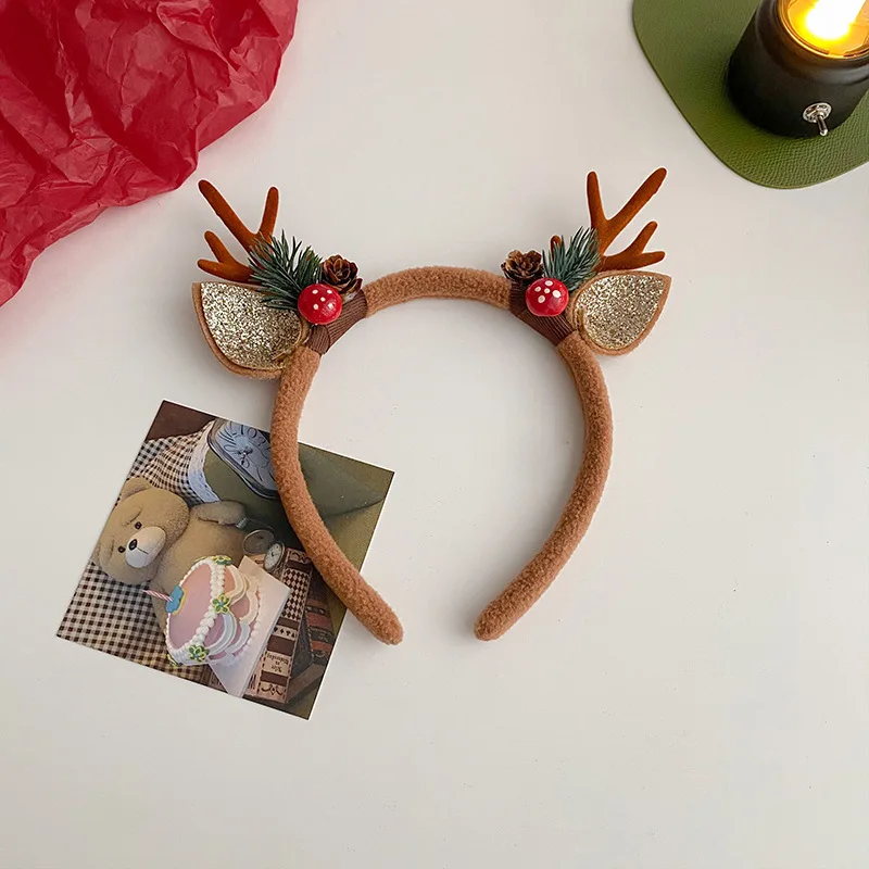 Christmas Headband Reindeer An - Reindeer Antlers Headband review and price