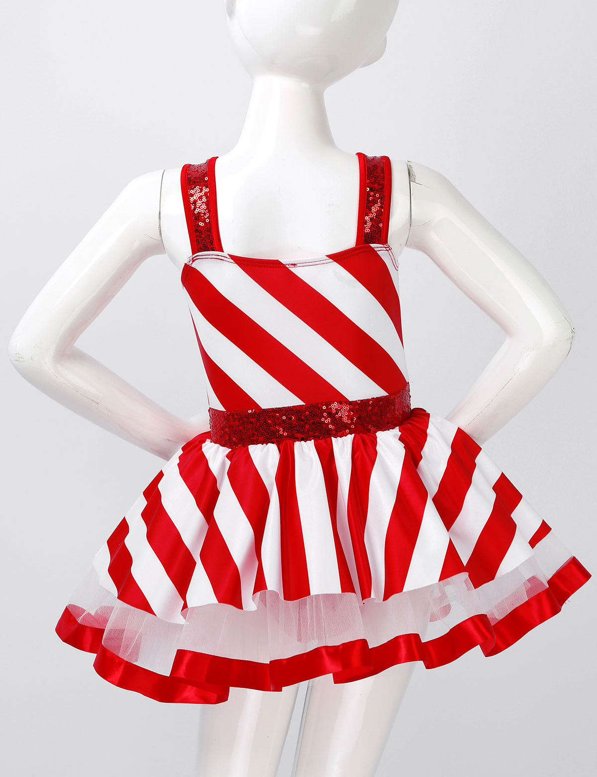 Girls Christmas Candy Cane Cos - Elf Costume Christmas review and price