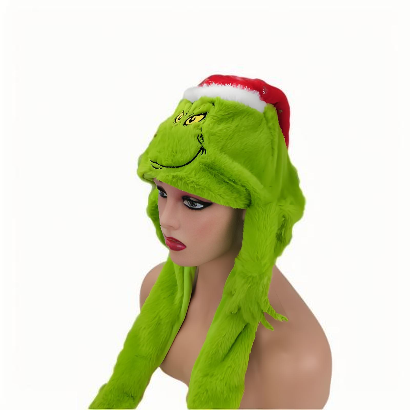 Plush Grincese Hat Cap Scarf C - Santa Hat Plush review and price